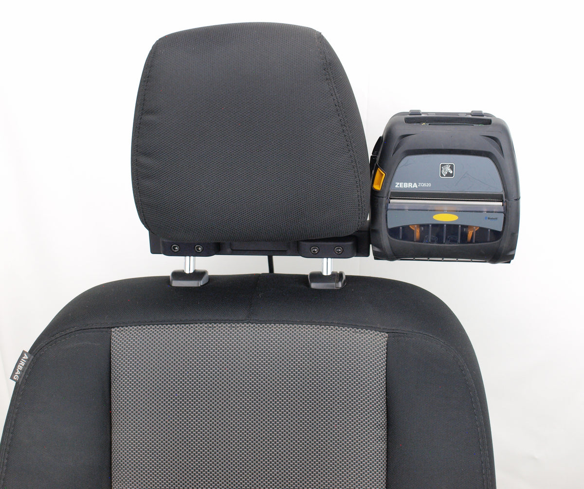 Head Rest Printer Mount for the ZEBRA 4